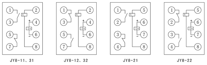 JY8-32C内部接線圖